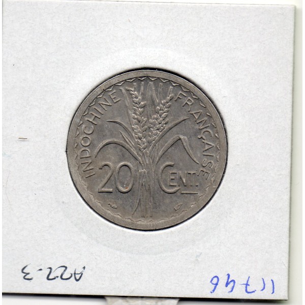 Indochine 20 cents 1945 Sup, Lec.251