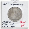 Indochine 20 cents 1945 C Castelsarrazin TTB, Lec.253