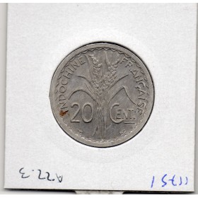 Indochine 20 cents 1945 Sup, Lec.251