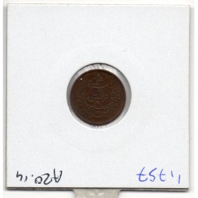 Tunisie, 1 Centime 1891 TTB+, Lec.69