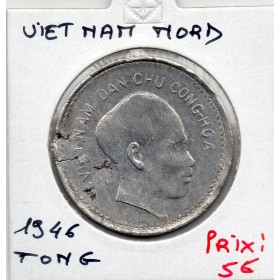 Viet-Nam nord 1 Dong 1946 TTB, KM.3 Hô Chi Minh