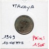Malaya 10 cents 1949 TTB, KM.8 Georges VI