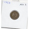 Malaya 5 cents 1948 TTB, KM.7 Georges Vi