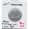 Indochine 10 cents 1945 Sup, Lec.186 trace d'oxyde