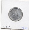 Indochine 10 cents 1945 Sup, Lec.186 trace d'oxyde