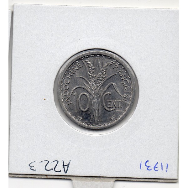 Indochine 10 cents 1945 Sup+, Lec.186