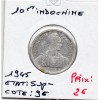 Indochine 10 cents 1945 Sup-, Lec.186 trace d'oxyde