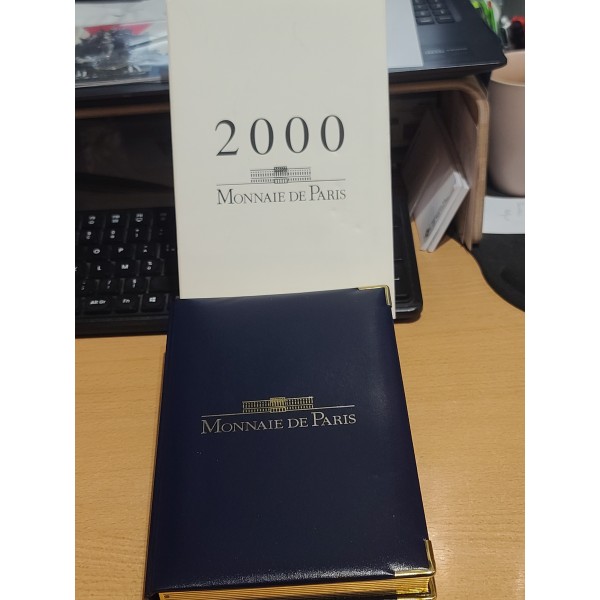Coffret BE France 2000 pièces de monnaies en Franc