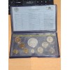 Coffret FDC Fleur de coin France 1980 pièces de monnaies en Franc