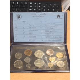 Coffret FDC Fleur de coin France 1984 pièces de monnaies en Franc