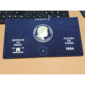 Coffret FDC Fleur de coin France 1984 pièces de monnaies en Franc