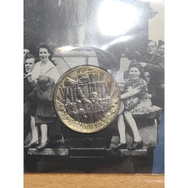 Grande Bretagne 2 pounds 2020 FDC, KM.1835 VE DAY