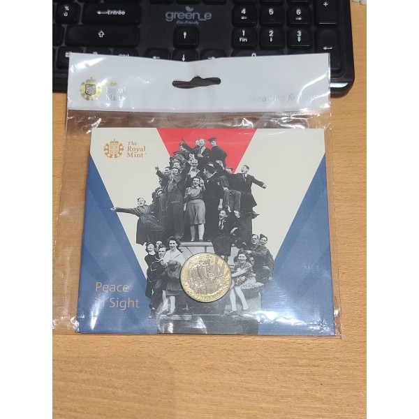 Grande Bretagne 2 pounds 2020 FDC, KM.1835 VE DAY