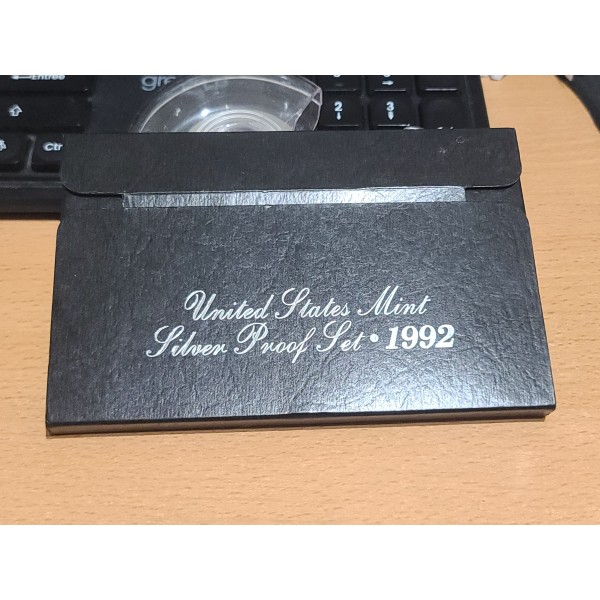 Set Etats Unis 1 cent - 1/2 dollar 1992 S San Francisco FDC, argent
