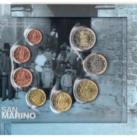 Coffret BU Saint-Marin 2013 pièce de monnaie euro