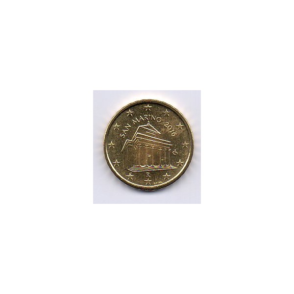 Pièce 10 centimes BU Saint-Marin 2016