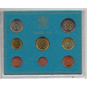 Coffret BU Vatican 2019 Armoiries sous le pape François pièces de monnaie