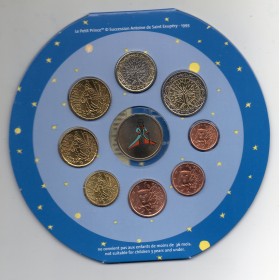 Coffret BU France 2002 Petit Prince piece de monnaie euro
