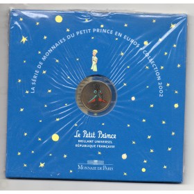Coffret BU France 2002 Petit Prince piece de monnaie euro