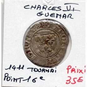 Blanc Guenar Charles VI (1411) Tournai