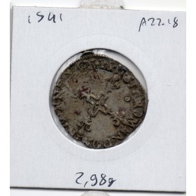 Double sol Parisis 2eme type 1585 N Montpellier Henri III TTB+