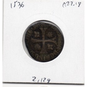 Douzain 1er type Charles IX P Dijon 1574 TB