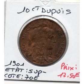 10 centimes Dupuis 1901 Sup-