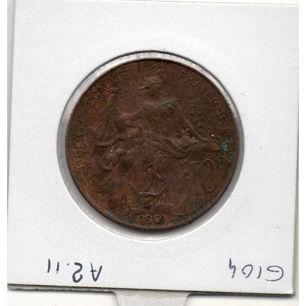 10 centimes Dupuis 1901 Sup-