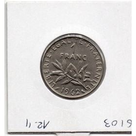 1 franc Semeuse Nickel 1962 TTB+