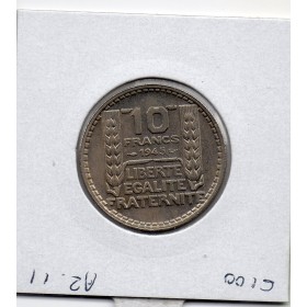 10 francs Turin 1945 rameaux longs Sup