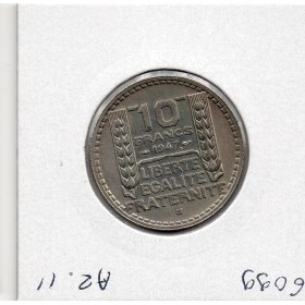 10 francs Turin 1947 B petite Tête Sup