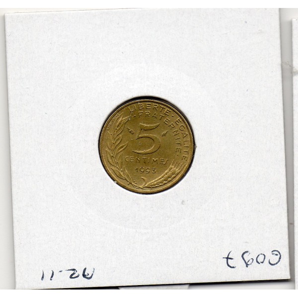 5 centimes Lagriffoul 1993 4 plis Sup