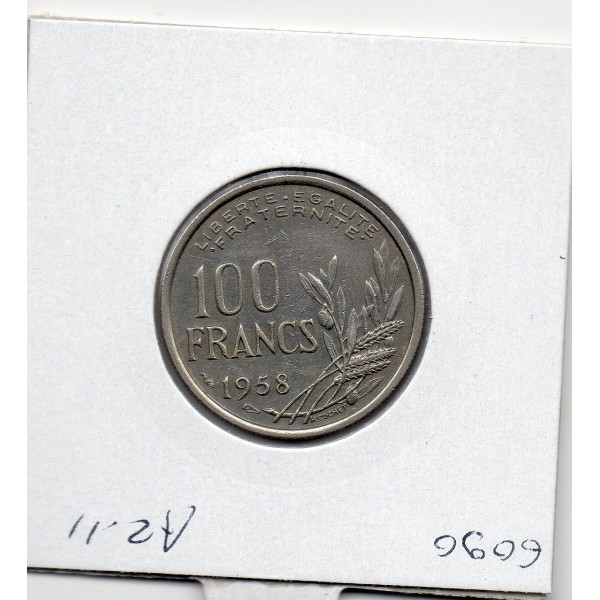 100 francs Cochet 1958 Sup-