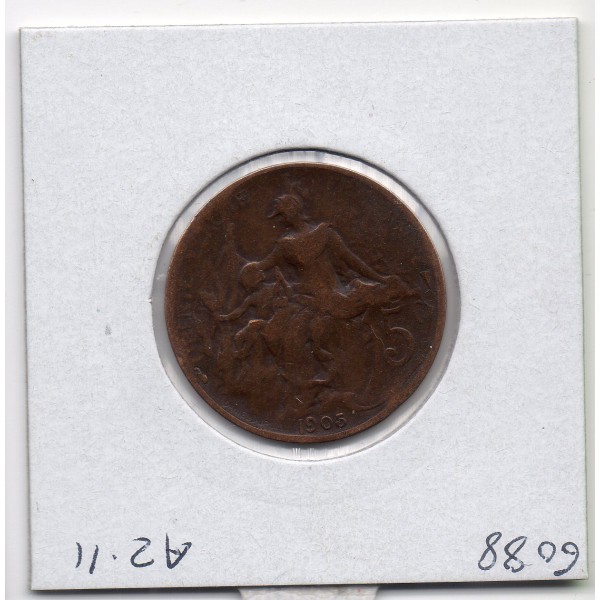 5 centimes Dupuis 1905 B+