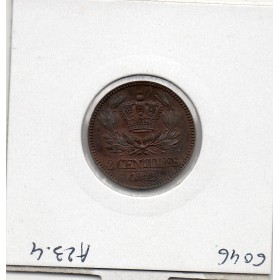 Essai 2 centimes a la Couronne Louis Philippe 1842 Sup+