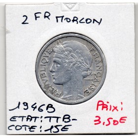 2 francs Morlon 1946 B Beaumont TTB-