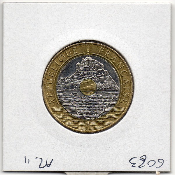20 francs Mont St Michel 1995 Sup+