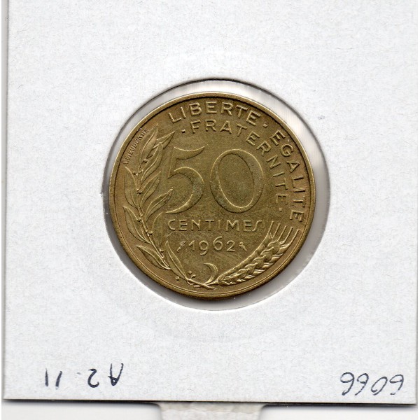 50 centimes Lagriffoul 1962 3 plis Sup+