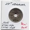 25 centimes Lindauer 1915 Spl