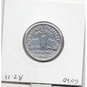 1 franc Francisque Bazor 1943 B TTB