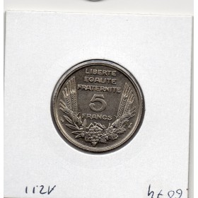 5 francs Bédoucette Bazor 1933 Sup+