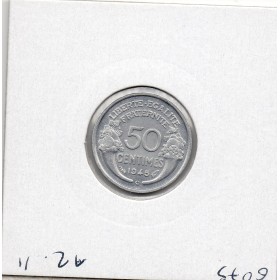 50 centimes Morlon 1945 C Castelsarrasin Sup
