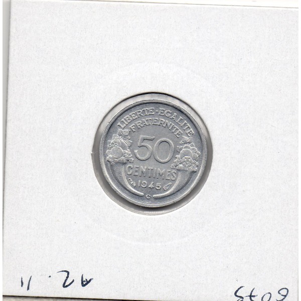 50 centimes Morlon 1945 C Castelsarrasin Sup