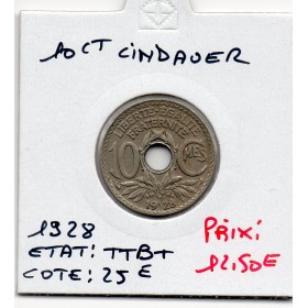10 centimes Lindauer 1928 TTB+