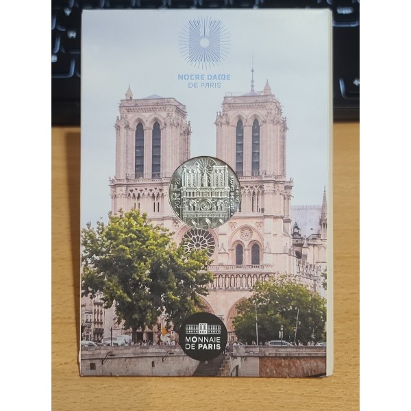 Pièce 10 euros 2025 Notre-Dame de Paris