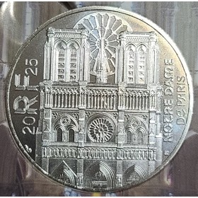 Pièce 10 euros 2025 Notre-Dame de Paris