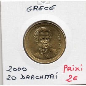 Grece 20 Drachmai 2000 Spl, KM.154 Solomos