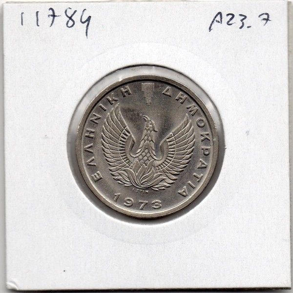 Grece 5 Drachmai 1973 Spl, KM.109 Pegase