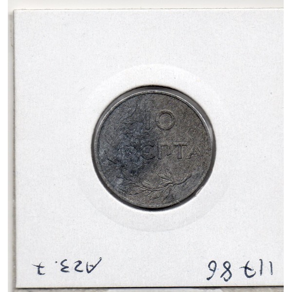Grece 10 Lepta 1912 Sup-, KM.66 constantine 1er