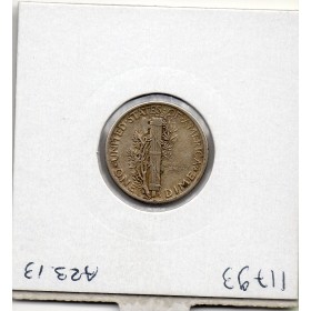 Etats Unis dime 1917 S TTB+, KM.140 mercury
